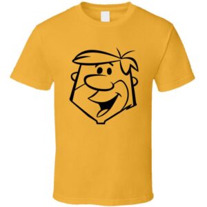 Barney Rubble The Flintstones Cartoon Fan T Shirt