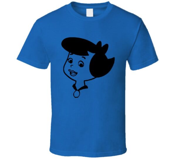 Betty Rubble The Flintstones Cartoon Fan T Shirt