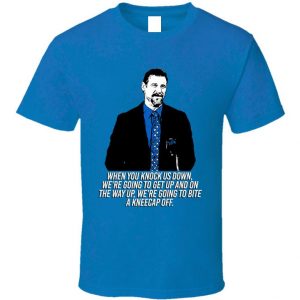 Dan Campbell Head Coach Bite A Kneecap Detroit Football T Shirt