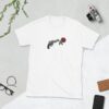 Gun and Rose Aesthetic T shirt