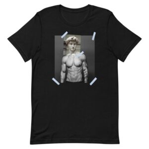 Michelangelo David Collage T-Shirt
