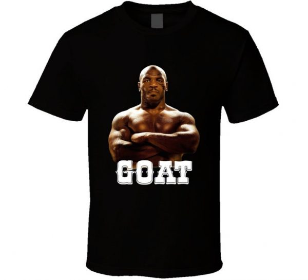 Mike Tyson Goat Greatest Of All Time Boxing Fight Fan T Shirt