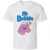 Mr Bubble Retro Vintage Bubblebath Logo Grunge Worn Look T Shirt