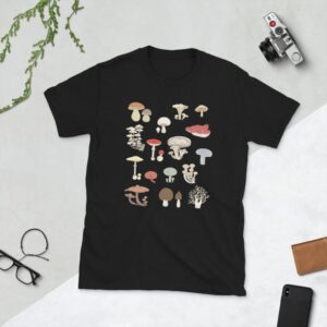 Mushrooms Botanical T-Shirt