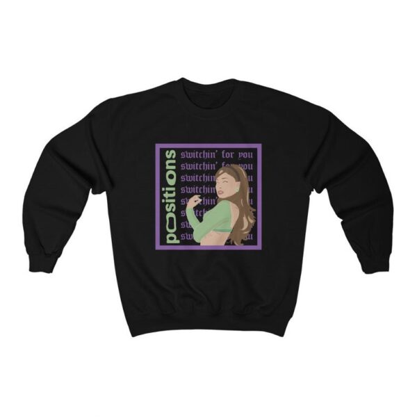 Ariana Grande positions Sweatshirt