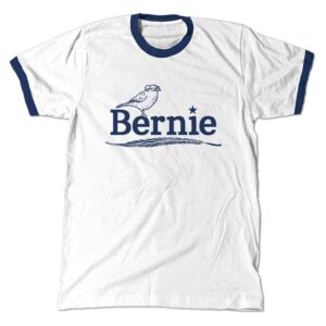 Bernie Birdie Sanders Ringer T-Shirt