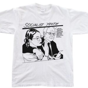 Bernie Sanders & Alexandria Ocasio-Cortez Socialist Youth Unisex T-Shirt