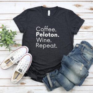Coffee Pelton Wine Repeat T-Shirt