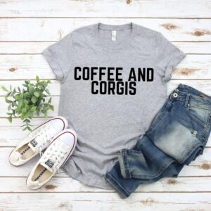 Coffee and Corgis T-shirt