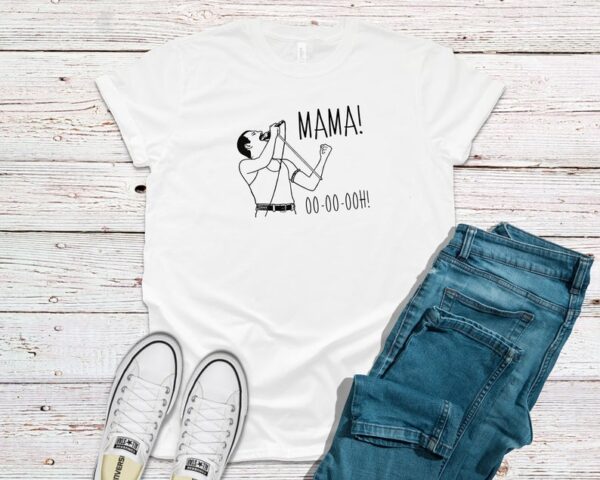 Freddie Mercury Mama Oo-Ooh T-Shirt