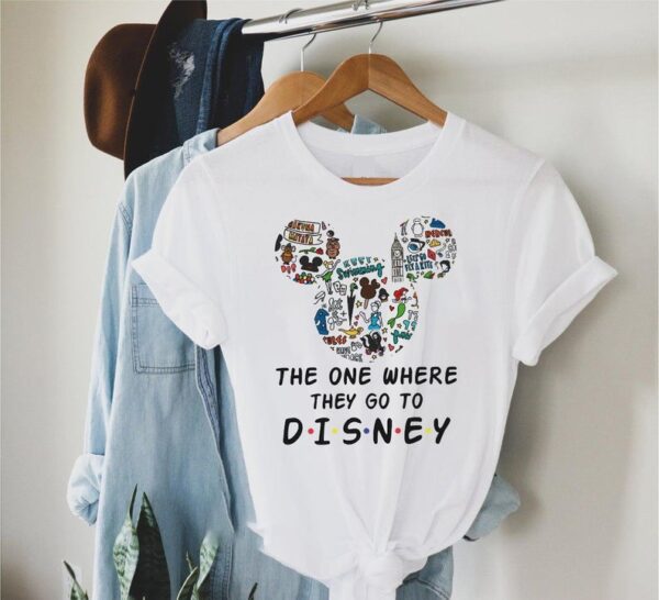 The one where they go to disney T-shirt