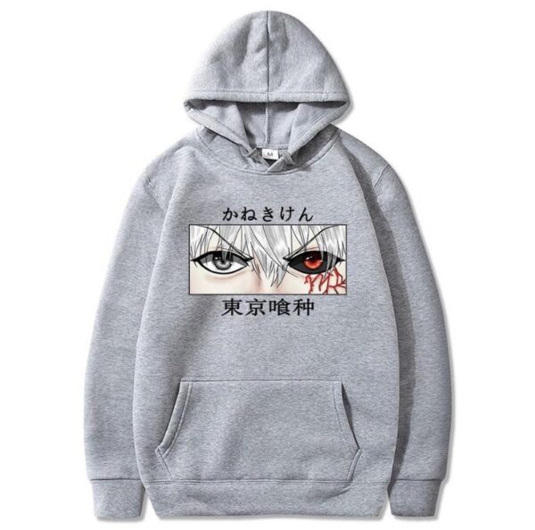 Tokyo Ghoul Kaneki Ken Eyes print Hoodie