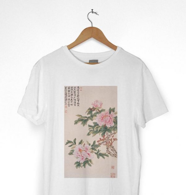 Japanese Flower Art T-Shirt