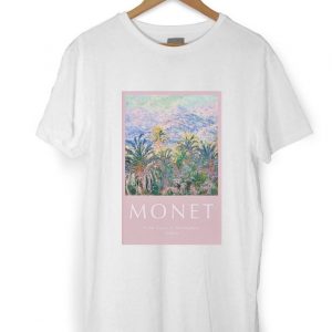 Claude Monet Palm Trees at Bordighera T-Shirt