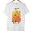 Orange Marigold Flower Art Tshirt