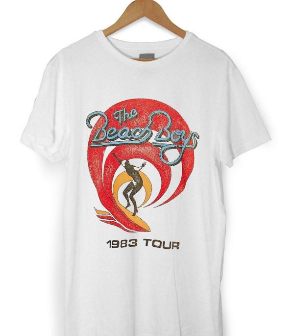 The Beach Boys Band 1983 Tour Tshirt