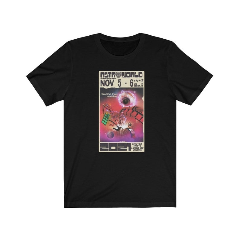 Travis Scott Astroworld 2021 Catus Jack T-Shirt - newgraphictees.com ...