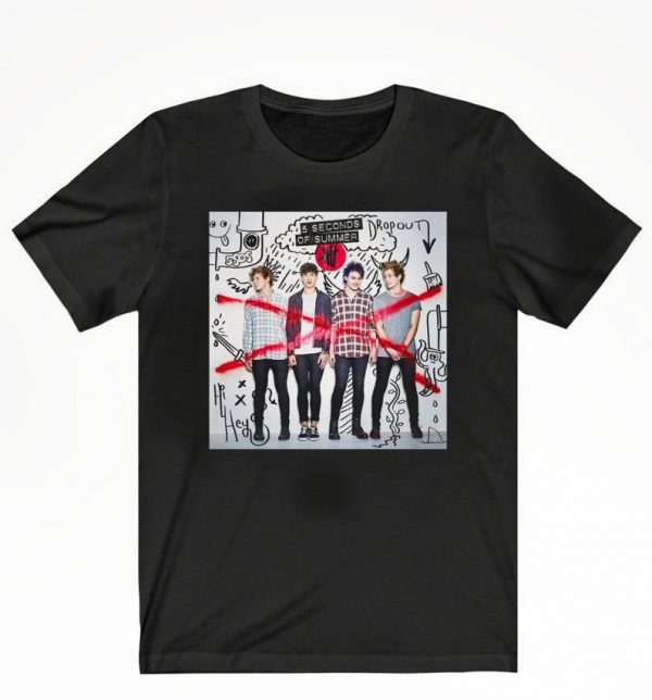 5 Seconds Of Summer 5SOS Drop Out T-Shirt