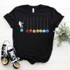 Astronaut Spaceman Planets Funny Space Dwarf Solar System Astronomy T-Shirt
