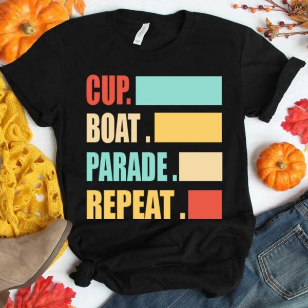 Cup Boat Parade Repeat Tshirt