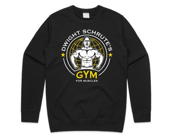 Dwight Schrute’s Gym For Muscles Sweatshirt