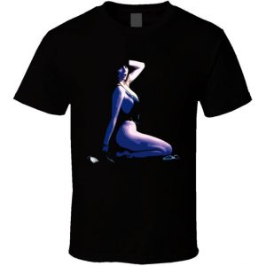 Elvira Sexy Pose Poster T Shirt