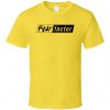 Fear Factor Logo Tv T Shirt