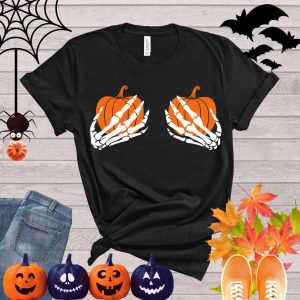 Happy Halloween Skeleton Hands T-Shirt