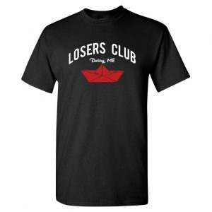 Losers Club Loser Lover Clown Halloween Paper Boat T Shirt