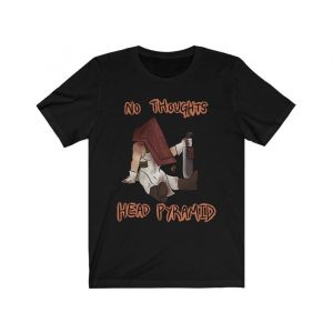 No Thoughts,Head Pyramid T-Shirt