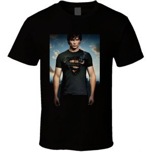 Smallville Burning Shirt T Shirt