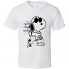 Snoopy Peanuts Cool Dog Joe Cool Comic T Shirt