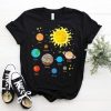 Solar System Dwarf Planets Astronomy Astronaut T-Shirt