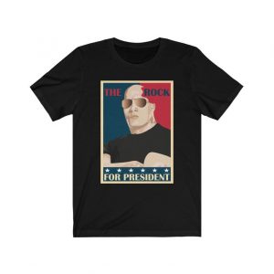 The Rock for President T-shirt