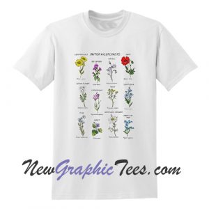 British Wild Flowers T Shirt