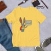 Bunny with a Sign Rick Flag T-shirt