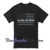 Defund The Media Protest Fake News Political Social Distance T-Shirt