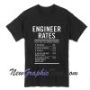 ENGINEER RATES T-Shirt