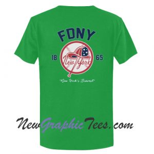 New York City Fire Department FDNY Back T-Shirt