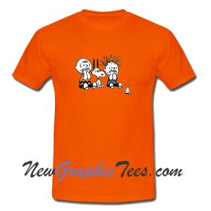Charlie Brown And Snopy Boo T-Shirt