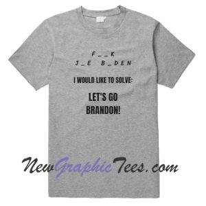 Let's Go Brandon Biden Sucks T-Shirt