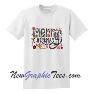 Merry Christmas Doodles T-Shirt