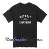 Detroit vs Everybody Michigan Vintage T-Shirt