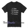 Live like Rose Dress Like Blanche Think like Dorothy Speak Like Sophia T-shirt