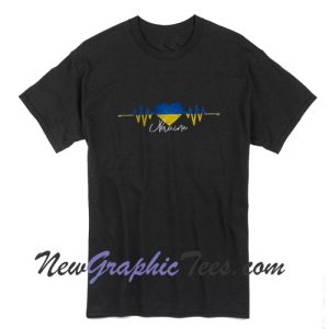 Ukraine Heart T Shirt