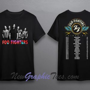 Foo Fighters Tour 2022 T-Shirt Twoside