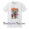 Naruto Shippuden Team 7 With Naruto Logo Kanji Japan Anime T-Shirt