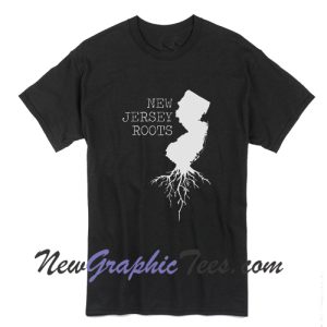 New Jersey State Map T-Shirt