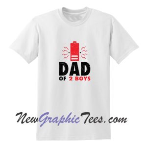 Dad Of 2 Boys T-Shirt