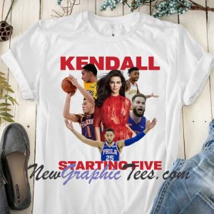 Kendall Starting Five Jenner Team T-Shirt